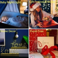 Shatıan LED Lamba 3D Gece Lambası Anime Severler Hediye Işık LED Gece Lambaları Çocuklar Için Yatak Odası Dekorasyon Çocuk Doğum Günü Hediyesi Noel Hediyesi (Yurt Dışından)