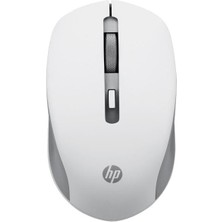 HP S1000C 2.4ghz Kablosuz Şarj Edilebilir Sessiz Mouse Beyaz (Ramwhite Türkiye Garantili)