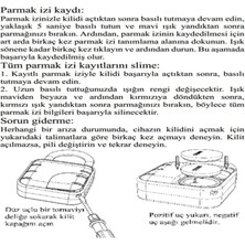 Dahaus Dokunmatik Parmak Izi Şifreli Kilit XLK414