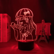 Shatıan Anime Kaguya Sama Aşk Savaş Chika Fujiwara Şekil LED Işık Yatak Odası Dekoru Gece Lambası Manga Doğum Günü Hediyesi Odası Masa Lambası 3D (Yurt Dışından)