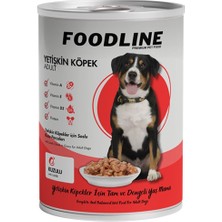 Foodline Kuzu Etli Yetişkin Köpek Konservesi 400 gr x 6 Adet