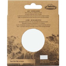 Berkley Nautil Surf Monofilament Tapered Leader STANDART-0.18MM/0.54MM - 5X15M