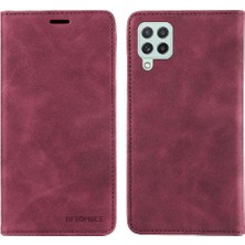 Samsung Galaxy A22 4g Koruyucu Pu Deri Manyetik Folio Cüzdan (Yurt Dışından)