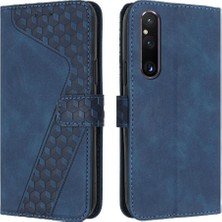 Sony Xperia 1 V Flip Folio Cüzdan Kart Yuvaları Için Telefon Kılıfı Kapak Manyetik (Yurt Dışından)