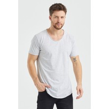 Tarz Cool Erkek Bisiklet Yaka T-Shirt