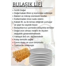 xdeonss  Bulaşık Lifi %100 Doğal Kabak Lifi Bulaşık Lavabo Temizlik