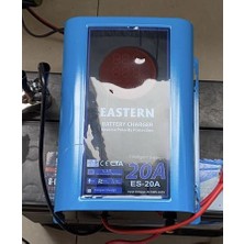 kzy mobilyal Powermaster PM-22983 12 Volt 20 Amper Dijital Ekranlı Akıllı Akü Şarj Cihazı