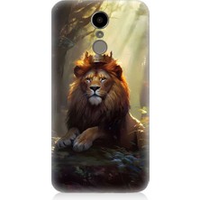 Teknomeg Lg K8 2017 Uyumlu Kral Aslan Desenli Silikon Kılıf