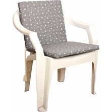 Revu Baby Bahçe Balkon Salon  Sandalye Minderi (Arkalıklı)