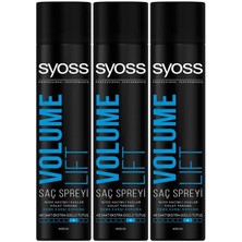 Syoss Saç Spreyi Volume Lift 400ml X3