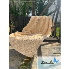 Zizula Concept Alize Puffy El Örgüsü Tv Battaniyesi 120 x 180 cm