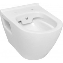 Serel Smart Kanalsız Asma Klozet + Serel Beta Yavaş Kapanan Klozet Kapağı (SM26ODS110H+223BT00002)