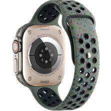 Mutaks Apple Watch Ultra 49MM Kordon Yeni Seri 2023 Krd-02 Silikon Strap Kayış