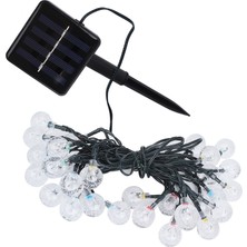 Qisem Bahçe Peyzaj Noel Dekorasyon Renkli Işık Için 5m 30LED Cips Güneş Enerjisi Dize Işık (Yurt Dışından)