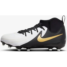 Nike Jr Phantom Luna II Acad F/mg Beyaz Çocuk Krampon Erkek Çocuk İçin Hafif ve Konforlu