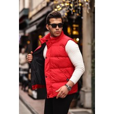 Stil Kombin Gizli Cep Kapaklı Şişme Yelek Paris Pldp 2966