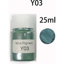 Haicheng Shop Y03 Stili 60 Renk Mika Pigment Tozu 7gşişe 25ML El Yapımı Reçine Mum Dolum Sanatı Güçlü Gizleme Gücü Ruj Deri Dıy (Yurt Dışından)