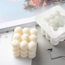 Haicheng Shop A01 Stili Mini 3D Rubik Küp Pişirme Mus Kek Kalıbı Silikon Kare Kabarcık Tatlı Kalıpları Mutfak Bakeware El Yapımı Mum Alçı Kalıp (Yurt Dışından)