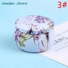 Haicheng Shop A15 Stili Noel Mum Teneke Kavanoz Dıy Mum Yapımı Kiti Kuru Depolama Baharatlar Için Tutucu Saklama Kutusu Kamp Parti Favor Tatlılar Hediyeler (Yurt Dışından)