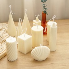 Haicheng Shop 3.2X12.7CM Kalıp Stili Dıy Mum Sütun Kalıp Kutup Spiral Silindirik Şekilli Akrilik Mum Kalıpları Mum Yapımı Için Ev Düğün Plastik Kalıp El Sanatları (Yurt Dışından)