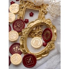 Haicheng Shop No.17 Stili Mum Mühür Damga Retro Antika Sızdırmazlık Balmumu Scrapbooking Pullar Kafa Düğün Dekoratif Metal Aşk Haritası ile Kolu Çiçek Gül (Yurt Dışından)