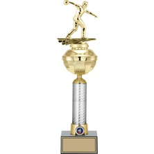 Odak Kupa - Figürlü Kupalar - Bowling Erkek Figürlü Kupalar FG-057 A - 46 cm