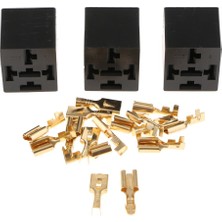Bonnie Otomotiv 40A 5 Pin Rölesi Soket Konnektör Tutucu 3 Terminal Pack (Yurt Dışından)