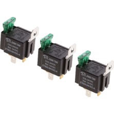 Bonnie 3pcs 24V 30A 4 Pin Terminal Spst Röle Güç Anahtarı Bıçak Sigortalı (Yurt Dışından)