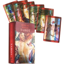 Chaoduo Shop Cinsel Büyü Tarzı Karga Tarot Masa Oyunu Oyuncaklar Oracle Rider Waite Kehanet Peygamber Kehanet Kartı Poker Hediye Tahmin Oracle (Yurt Dışından)