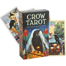 Chaoduo Shop Cinsel Büyü Tarzı Karga Tarot Masa Oyunu Oyuncaklar Oracle Rider Waite Kehanet Peygamber Kehanet Kartı Poker Hediye Tahmin Oracle (Yurt Dışından)