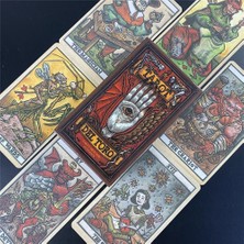 Chaoduo Shop TT95 Tarzı Tarot Del Toro Guillermo Del Toro Dünyasından Esinlenen Bir Tarot Destesi ve Rehber Kitap Yeni Başlayanlar Kart Oyunu Deste Oyuncak 4 (Yurt Dışından)