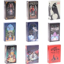 Chaoduo Shop Lacivert Tarzı Dark Angels Tarot Kartları Oracle Card Kehanet Kehanet Güverte Partisi Tahta Oyun Kartı Popüler Güverte Kart Oyun Tahtası 14 Çeşit (Yurt Dışından)