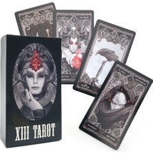 Chaoduo Shop Dünya Tarzı 2022 Xııı Karanlık Tarot Kartı Deste Tabanlı Güverte Ingilizce Versiyonu Oyun Oynama Oyuncak Kehanet Fortune Oyunu (Yurt Dışından)