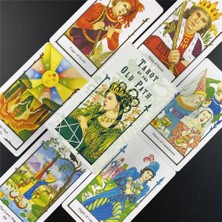 Chaoduo Shop TT155 Stili Yeni Tarot Bilge Köpek Tarot Kartları Tarot Güverte Tam Ingilizce Masa Oyunu Parti Aile Oyun Kartı Tarot Kartları Kart Oyunu (Yurt Dışından)