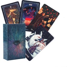 Chaoduo Shop 78 Adet TT05 Tarzı Britt'in Üçüncü Göz Tarot Kartı Oracle Arkadaşlar Parti Masa Oyunu Kehanet Kader (Yurt Dışından)