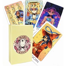 Chaoduo Shop 78 Adet TT05 Tarzı Britt'in Üçüncü Göz Tarot Kartı Oracle Arkadaşlar Parti Masa Oyunu Kehanet Kader (Yurt Dışından)