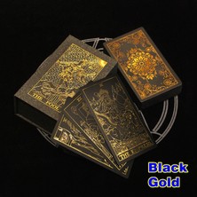 Chaoduo Shop Altın Tarzı 1 Güverte Tarot Kartları Kutulu Altın Tarot Ev Masa Oyunu Hediyesi L698 (Yurt Dışından)