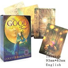 Chaoduo Shop Iyi Stil Enerji Oracle Tarot Kartları Ingilizce Versiyonu Güverte Tarot Masa Oyunları Oyun Kartı Kehanet Kader Eğlence Masa Oyunu (Yurt Dışından)