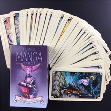 Chaoduo Shop 44 Adet TS64 Tarzı Mistik Manga Tarot Kartları Parti Tarot Güverte Malzemeleri Ingilizce Pdf Masa Oyunu Parti Oyun Kartları (Yurt Dışından)