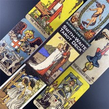 Chaoduo Shop TS108 Stili Karanlıkta Tarot Kartları Fabio Listrani Tarafından Yeni Bir Deste Masa Oyunu Goelia Oracle Pdf Rehberi ile (Yurt Dışından)