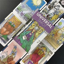 Chaoduo Shop TS104 Stili Kawaii Taşınabilir Yeni Moda Küçük Mini Kart Evrensel Tarot Retro Tarzı Oracle Kartları Tarot Güverte Rehberi Tahta Oyunları (Yurt Dışından)