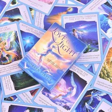 Chaoduo Shop Aşk Işığı Ilahi Rehberlik Oracle ve Ingilizce Tarot Kartı Seti Masa Oyunu (Yurt Dışından)