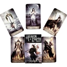 Chaoduo Shop Evrensel Garson Stili Yeni Yüksek Li Heaven Earth Tarot Kartları Fal Rehberliği Arkadaş Oyunu Için Pdf Rehberi ile Kehanet Güverte Tahta Oyunu Anlatıyor (Yurt Dışından)