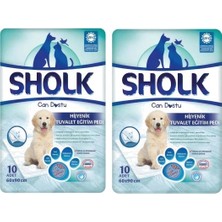 Sholk Pet Care Eğitim Pedi (90X60CM) 10'lu 2 Adet