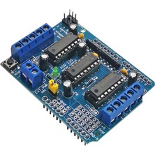 Brettablata L293D Motor Kontrol Sürücü Kalkanı Çift Arduino MEGA2560 4 Kanal L293 Motor Sürücü Genişletme Kartı Motor Sürücü Modülü (Yurt Dışından)