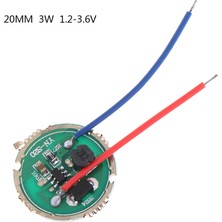 Brettablata 1 Adet 3W LED Sürücü 17MM/20MM DC3.7V 1 Mod 5 Mod LED El Feneri Sürücüsü (Yurt Dışından)