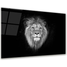Glass Art Aslan Yatay Cam Tablo
