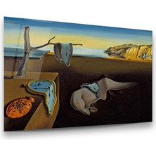 Glass Art Salvador Dali - Belleğin Azmi Yatay Cam Tablo