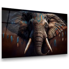 Glass Art Fil Yatay Cam Tablo