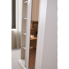 Avm 24 Kopenhag Gardırop-Mdf-Aytaşı-240x66x215cm-Sürgülü Aynalı Kapak-Ücretsiz Nakliye Ve Montaj